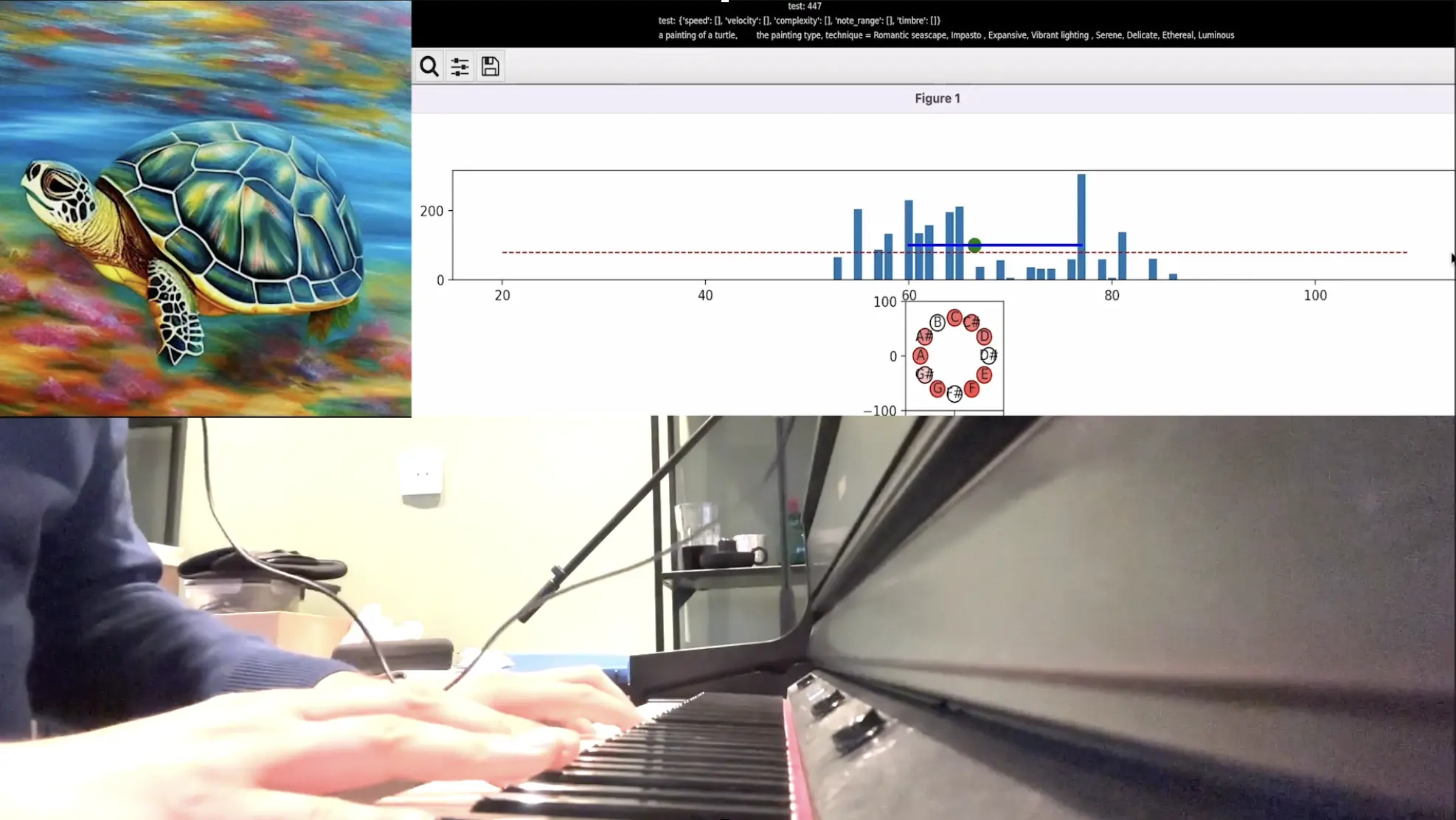AI coloring interface